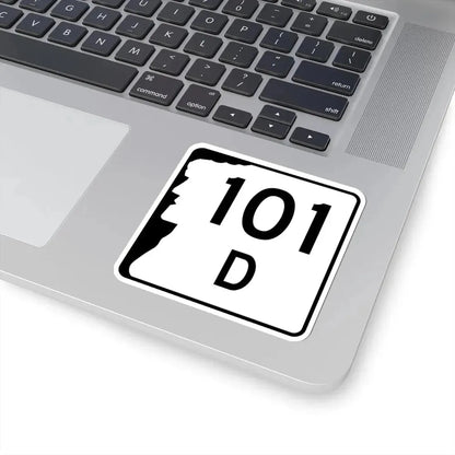 NH Route 101D (New Hampshire) (Road Sign) STICKER Vinyl Kiss-Cut Decal - The Sticker Space