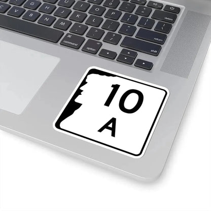 NH Route 10A (New Hampshire) (Road Sign) STICKER Vinyl Kiss-Cut Decal - The Sticker Space