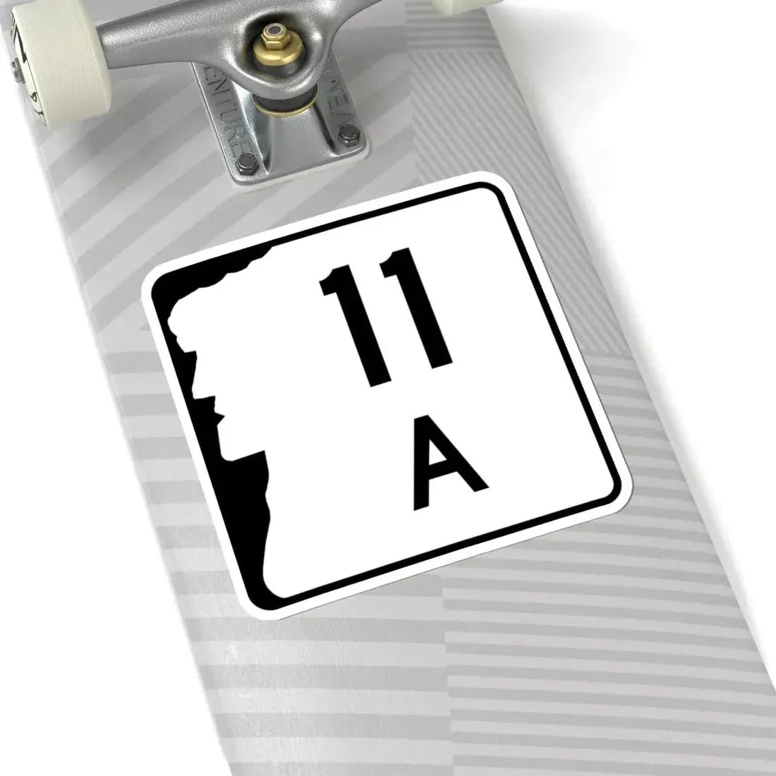 NH Route 11A (New Hampshire) (Road Sign) STICKER Vinyl Kiss-Cut Decal - The Sticker Space