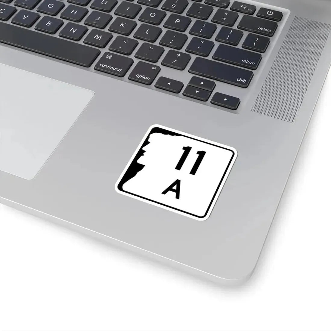 NH Route 11A (New Hampshire) (Road Sign) STICKER Vinyl Kiss-Cut Decal - The Sticker Space