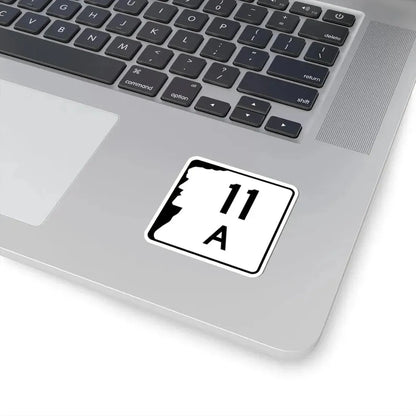 NH Route 11A (New Hampshire) (Road Sign) STICKER Vinyl Kiss-Cut Decal - The Sticker Space
