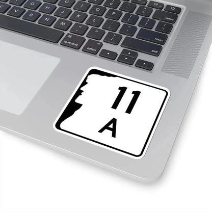 NH Route 11A (New Hampshire) (Road Sign) STICKER Vinyl Kiss-Cut Decal - The Sticker Space