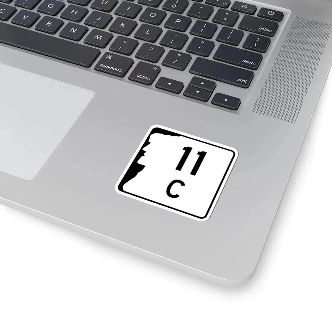 NH Route 11C (New Hampshire) (Road Sign) STICKER Vinyl Kiss-Cut Decal - The Sticker Space