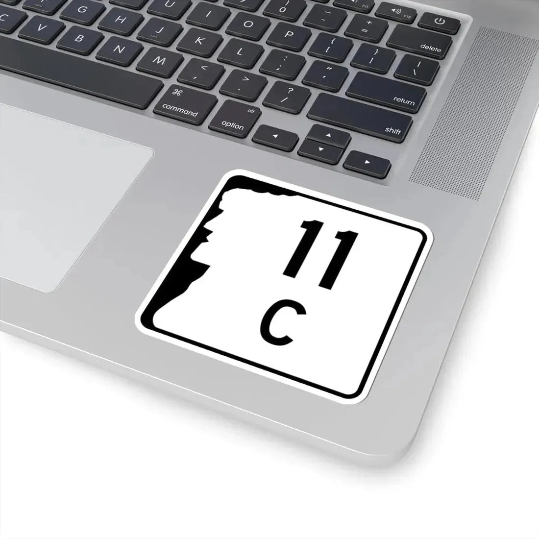 NH Route 11C (New Hampshire) (Road Sign) STICKER Vinyl Kiss-Cut Decal - The Sticker Space