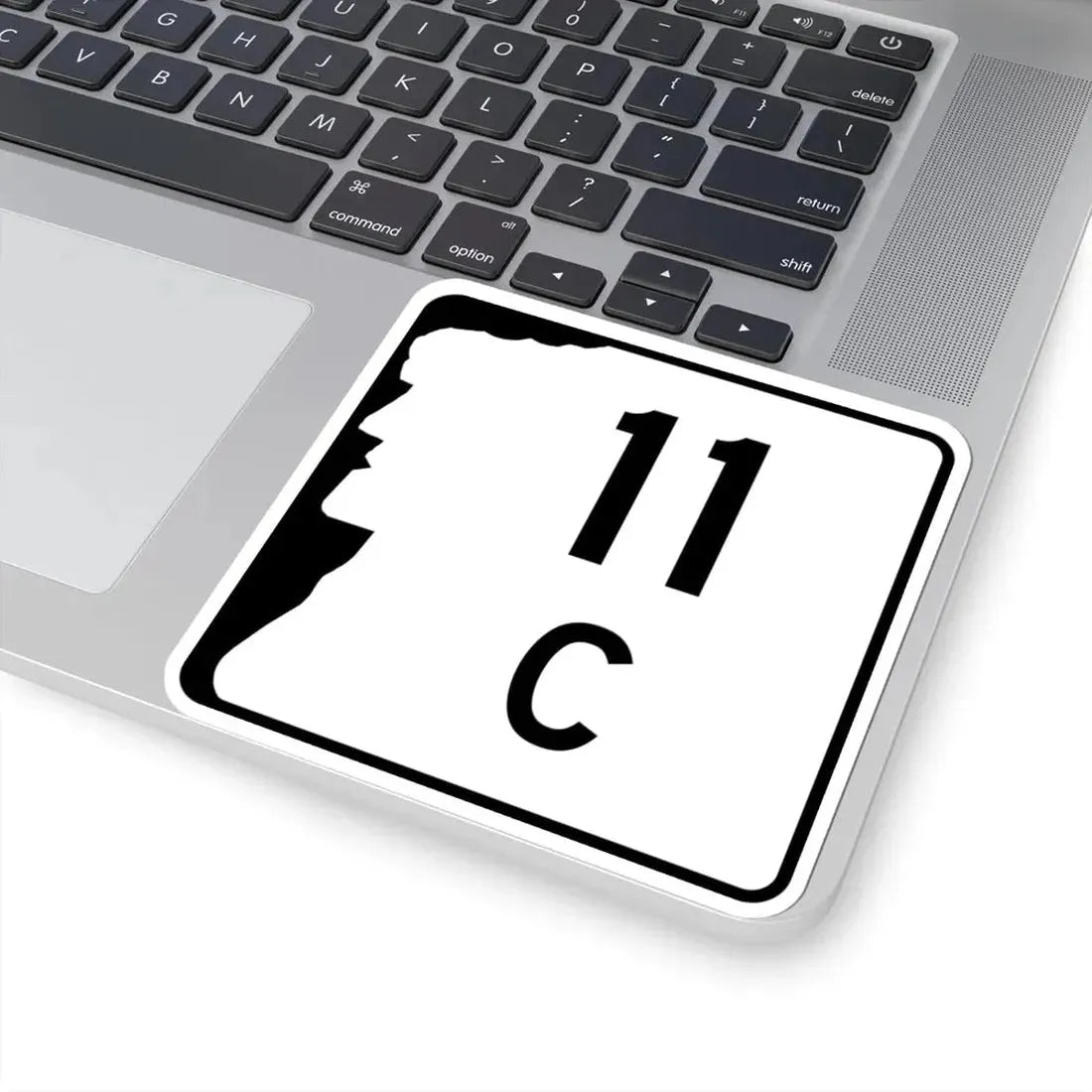 NH Route 11C (New Hampshire) (Road Sign) STICKER Vinyl Kiss-Cut Decal - The Sticker Space