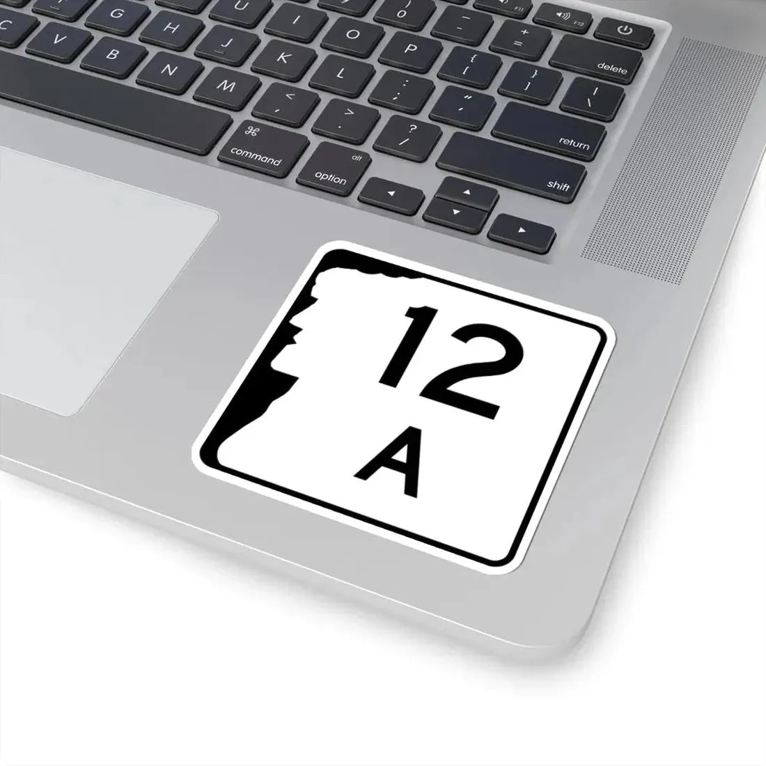 NH Route 12A (New Hampshire) (Road Sign) STICKER Vinyl Kiss-Cut Decal - The Sticker Space
