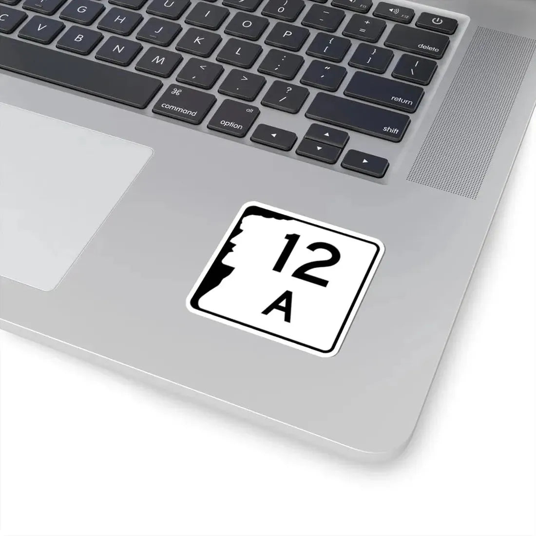NH Route 12A (New Hampshire) (Road Sign) STICKER Vinyl Kiss-Cut Decal - The Sticker Space