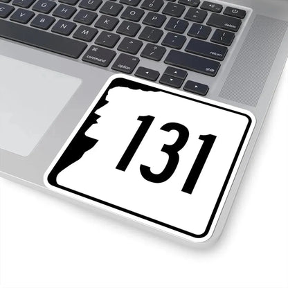 NH Route 131 (New Hampshire) (Road Sign) STICKER Vinyl Kiss-Cut Decal - The Sticker Space