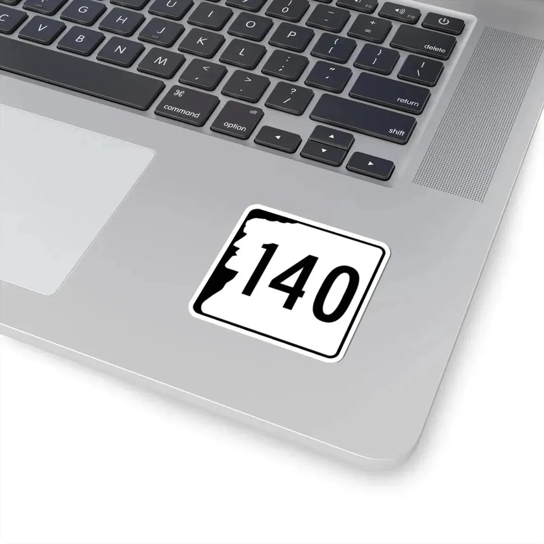 NH Route 140 (New Hampshire) (Road Sign) STICKER Vinyl Kiss-Cut Decal - The Sticker Space