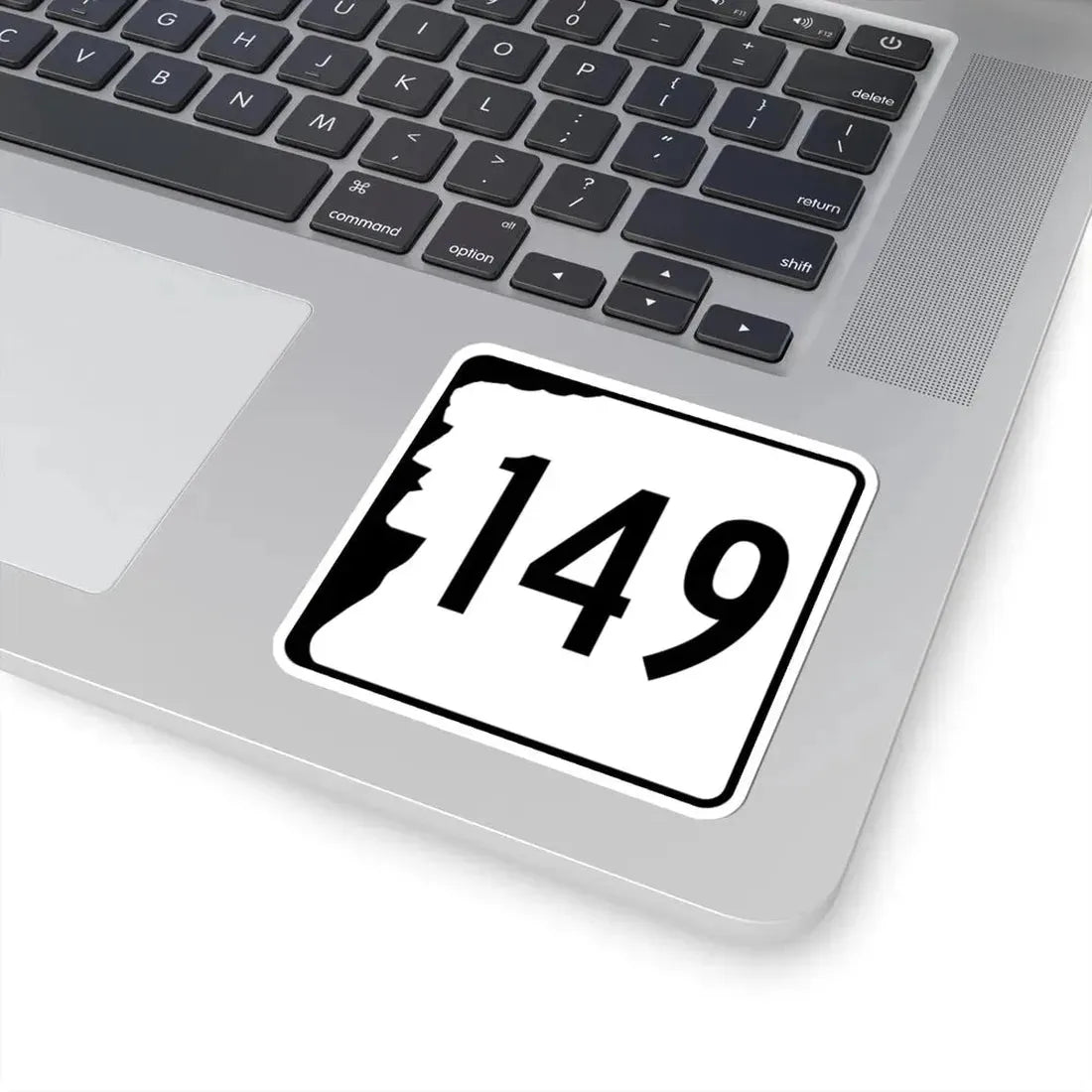 NH Route 149 (New Hampshire) (Road Sign) STICKER Vinyl Kiss-Cut Decal - The Sticker Space