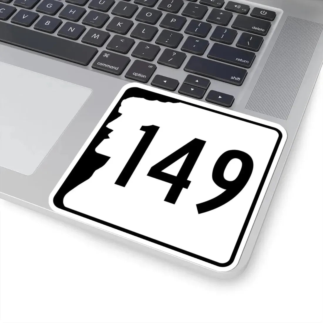 NH Route 149 (New Hampshire) (Road Sign) STICKER Vinyl Kiss-Cut Decal - The Sticker Space