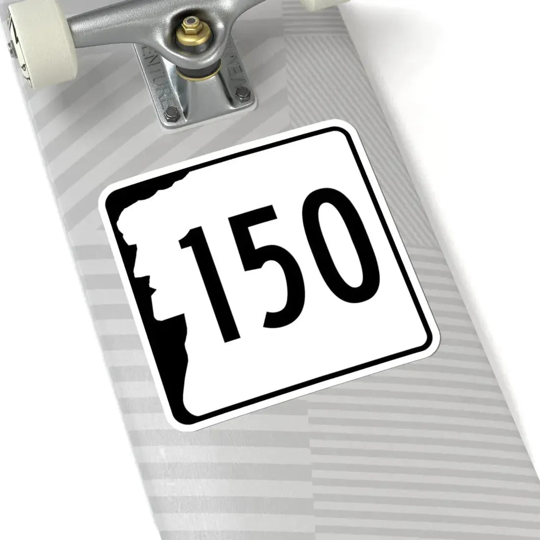 NH Route 150 (New Hampshire) (Road Sign) STICKER Vinyl Kiss-Cut Decal - The Sticker Space