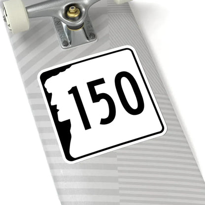 NH Route 150 (New Hampshire) (Road Sign) STICKER Vinyl Kiss-Cut Decal - The Sticker Space