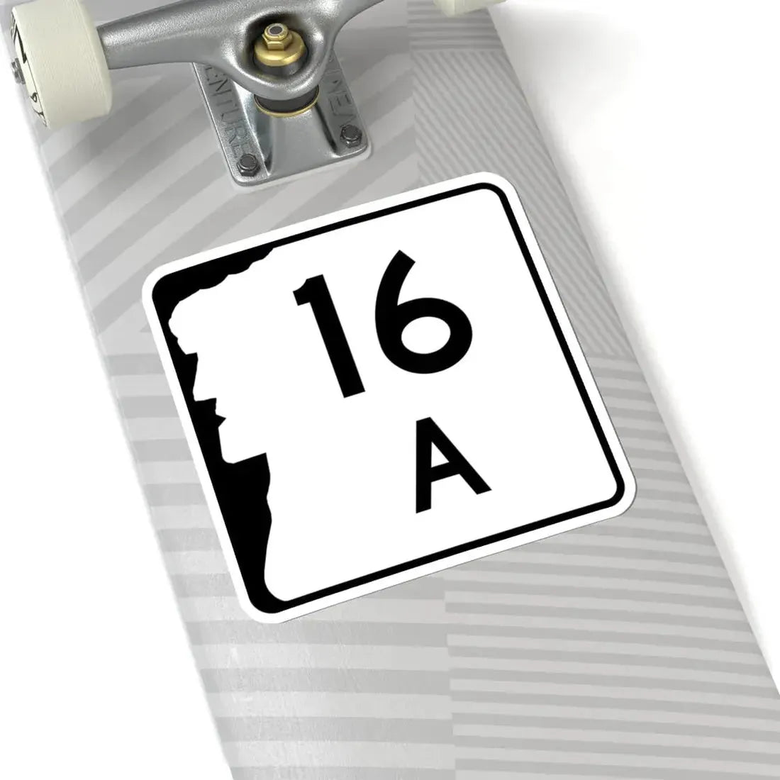 NH Route 16A (New Hampshire) (Road Sign) STICKER Vinyl Kiss-Cut Decal - The Sticker Space