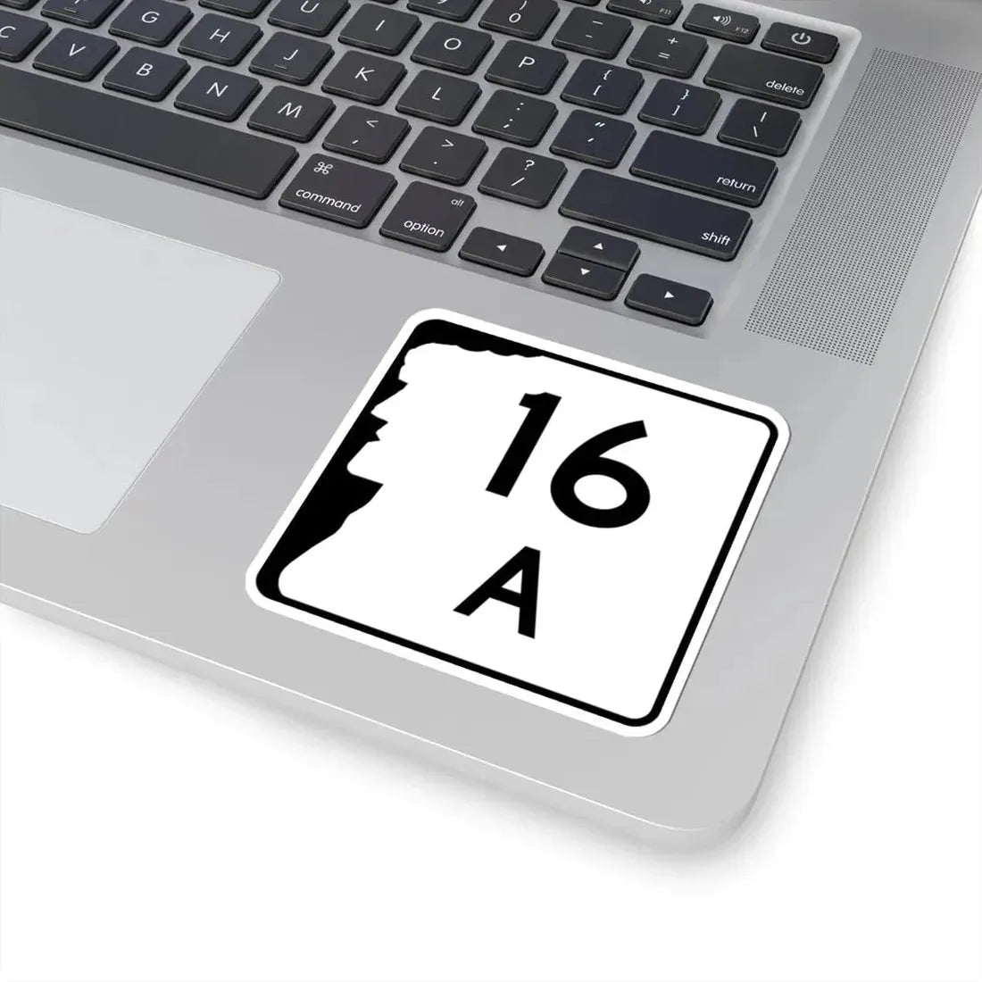 NH Route 16A (New Hampshire) (Road Sign) STICKER Vinyl Kiss-Cut Decal - The Sticker Space