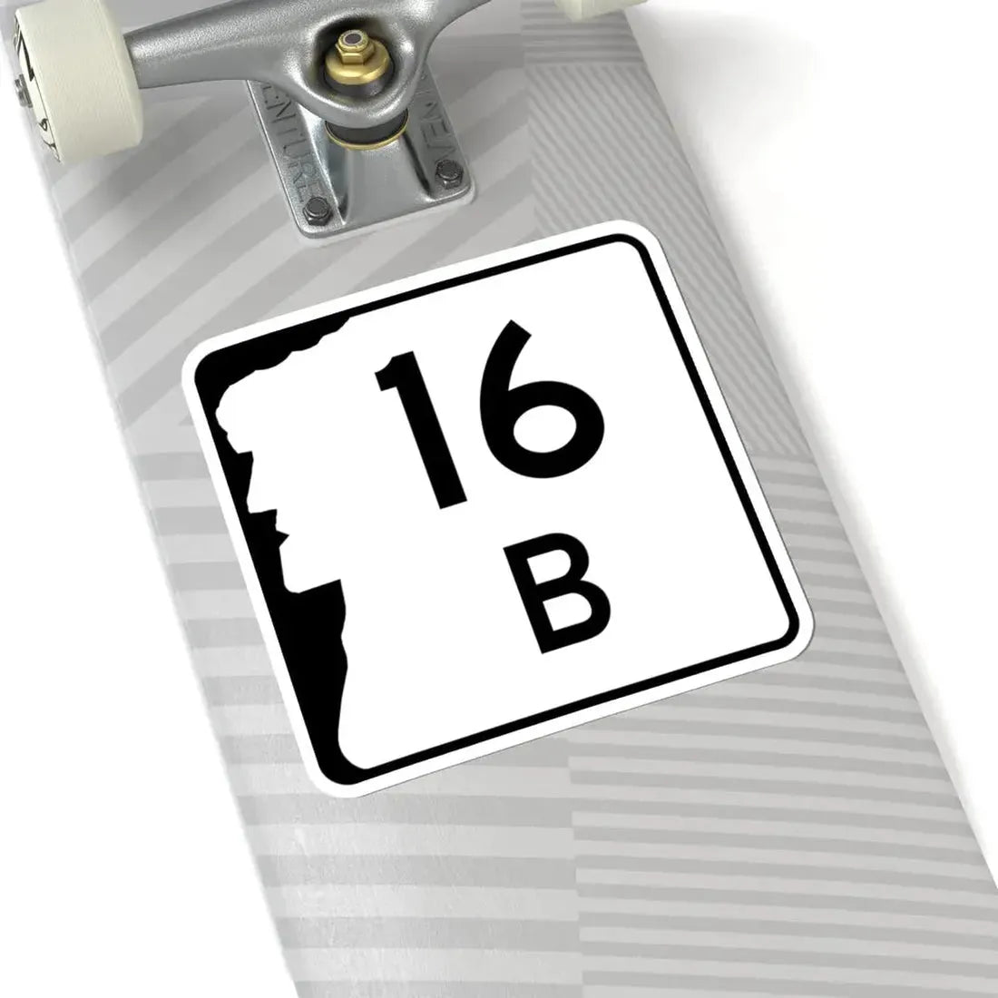 NH Route 16B (New Hampshire) (Road Sign) STICKER Vinyl Kiss-Cut Decal - The Sticker Space