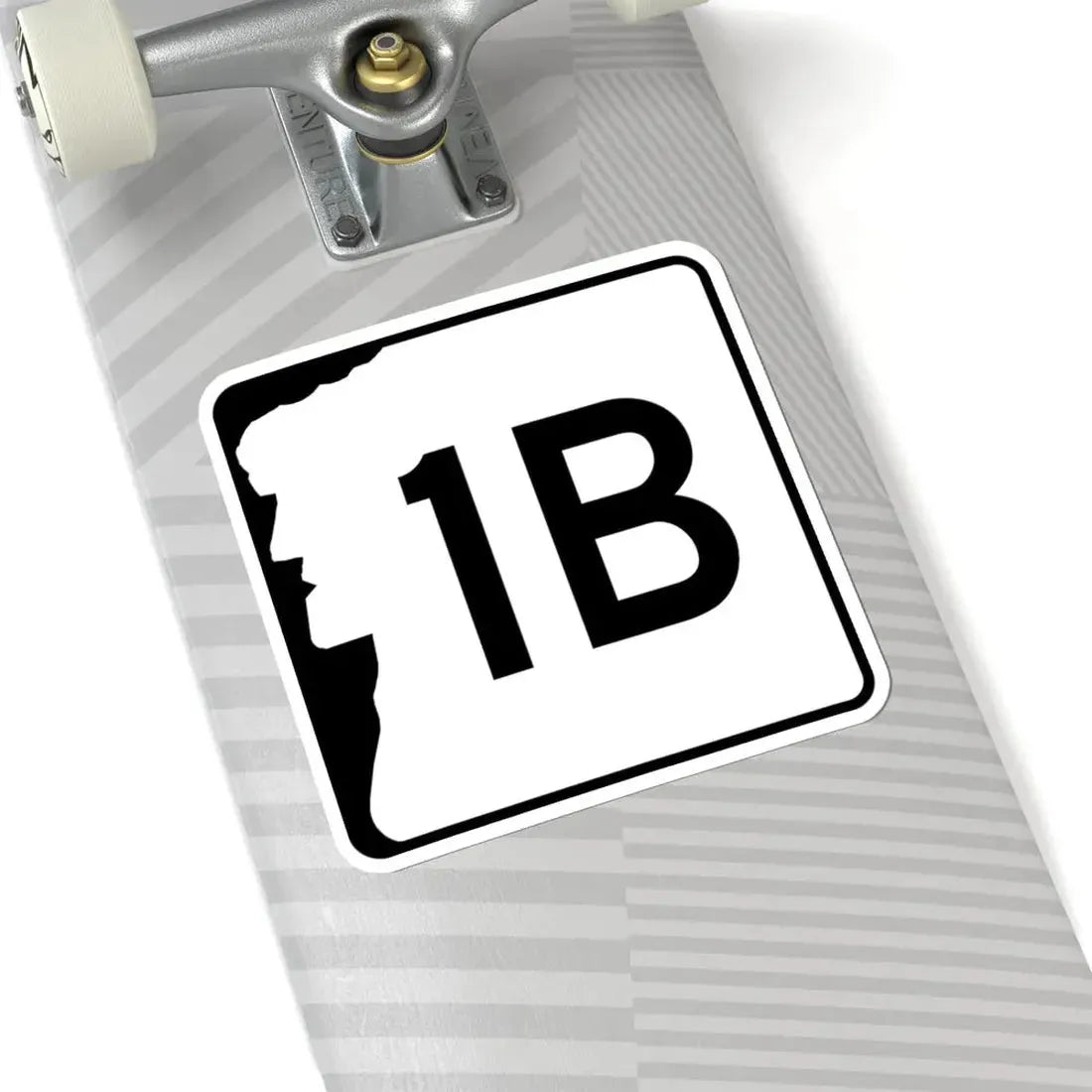 NH Route 1B (New Hampshire) (Road Sign) STICKER Vinyl Kiss-Cut Decal - The Sticker Space