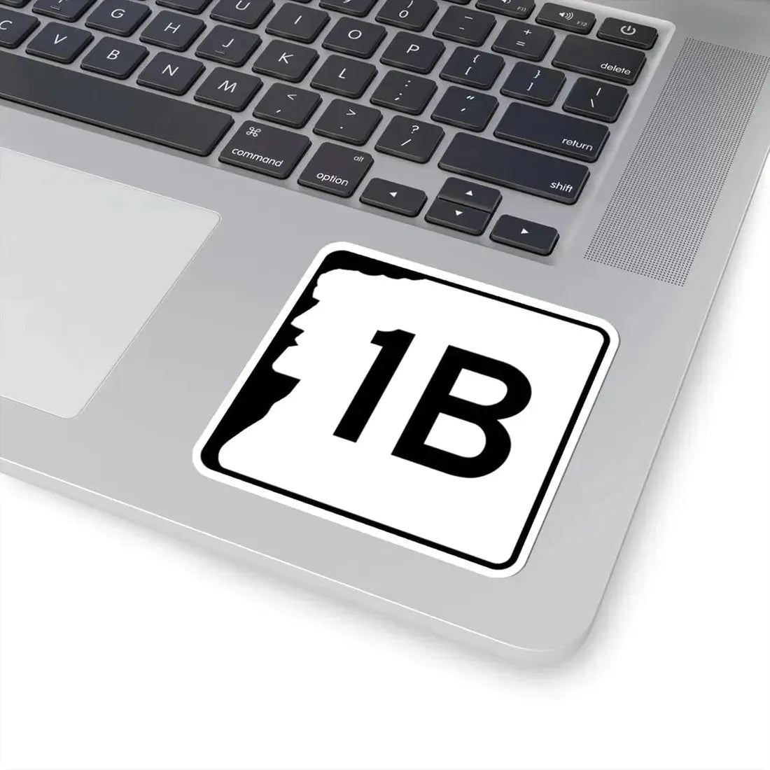 NH Route 1B (New Hampshire) (Road Sign) STICKER Vinyl Kiss-Cut Decal - The Sticker Space