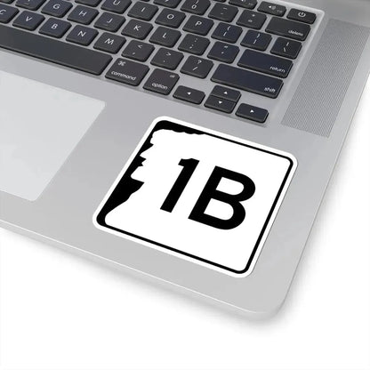 NH Route 1B (New Hampshire) (Road Sign) STICKER Vinyl Kiss-Cut Decal - The Sticker Space