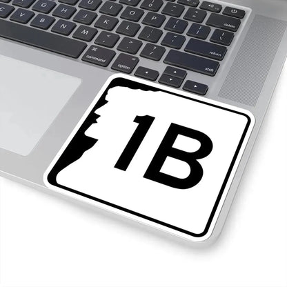 NH Route 1B (New Hampshire) (Road Sign) STICKER Vinyl Kiss-Cut Decal - The Sticker Space