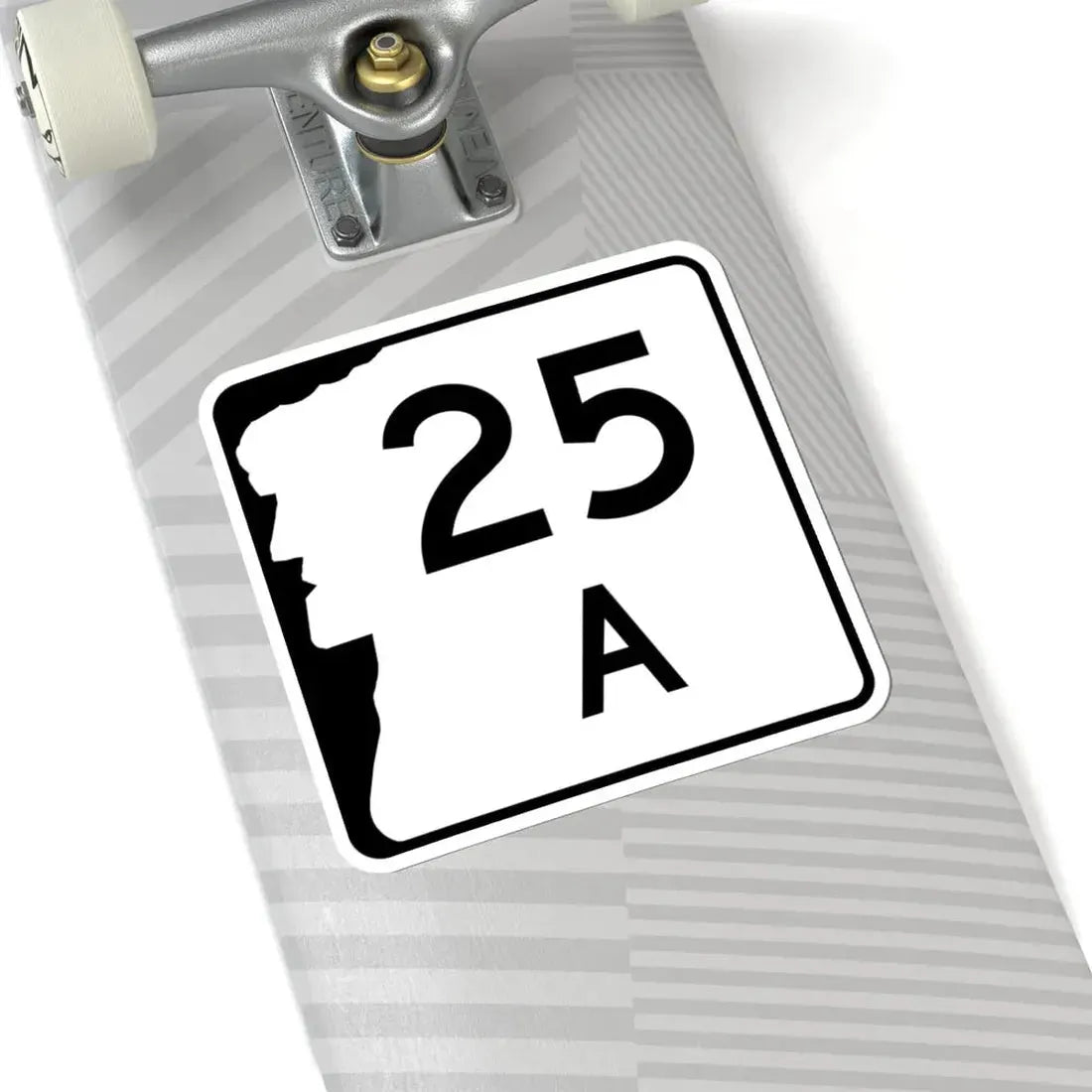 NH Route 25A (New Hampshire) (Road Sign) STICKER Vinyl Kiss-Cut Decal - The Sticker Space