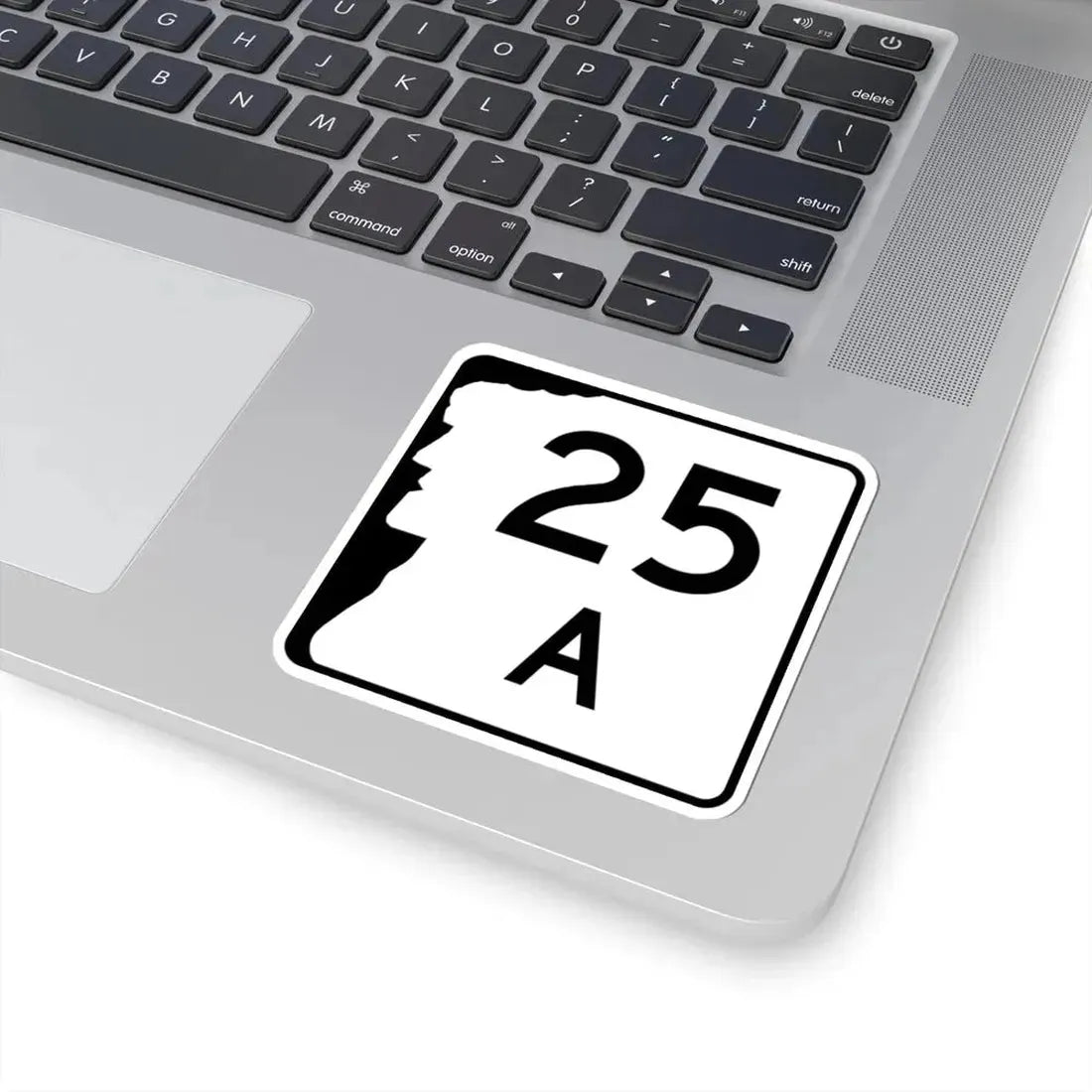 NH Route 25A (New Hampshire) (Road Sign) STICKER Vinyl Kiss-Cut Decal - The Sticker Space
