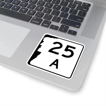 NH Route 25A (New Hampshire) (Road Sign) STICKER Vinyl Kiss-Cut Decal - The Sticker Space