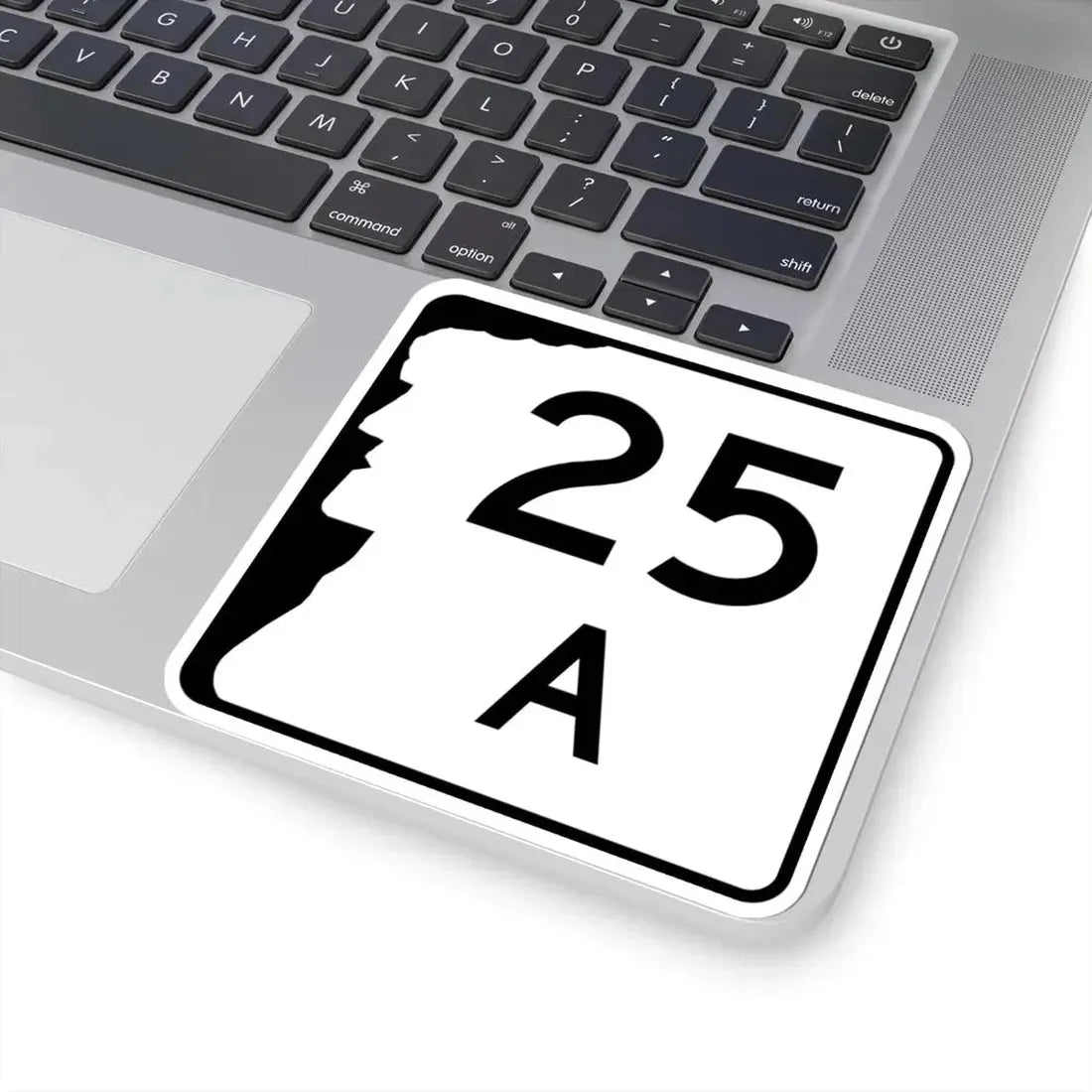 NH Route 25A (New Hampshire) (Road Sign) STICKER Vinyl Kiss-Cut Decal - The Sticker Space