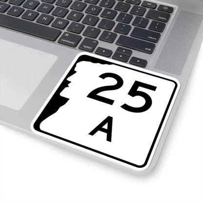 NH Route 25A (New Hampshire) (Road Sign) STICKER Vinyl Kiss-Cut Decal - The Sticker Space
