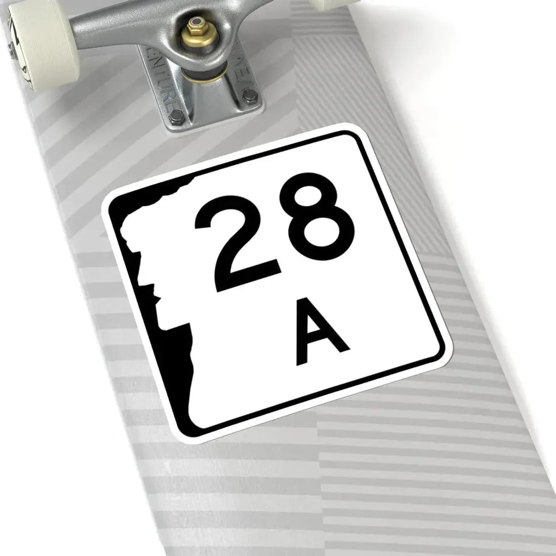 NH Route 28A (New Hampshire) (Road Sign) STICKER Vinyl Kiss-Cut Decal - The Sticker Space