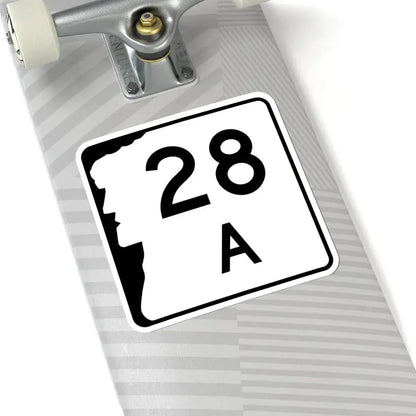 NH Route 28A (New Hampshire) (Road Sign) STICKER Vinyl Kiss-Cut Decal - The Sticker Space