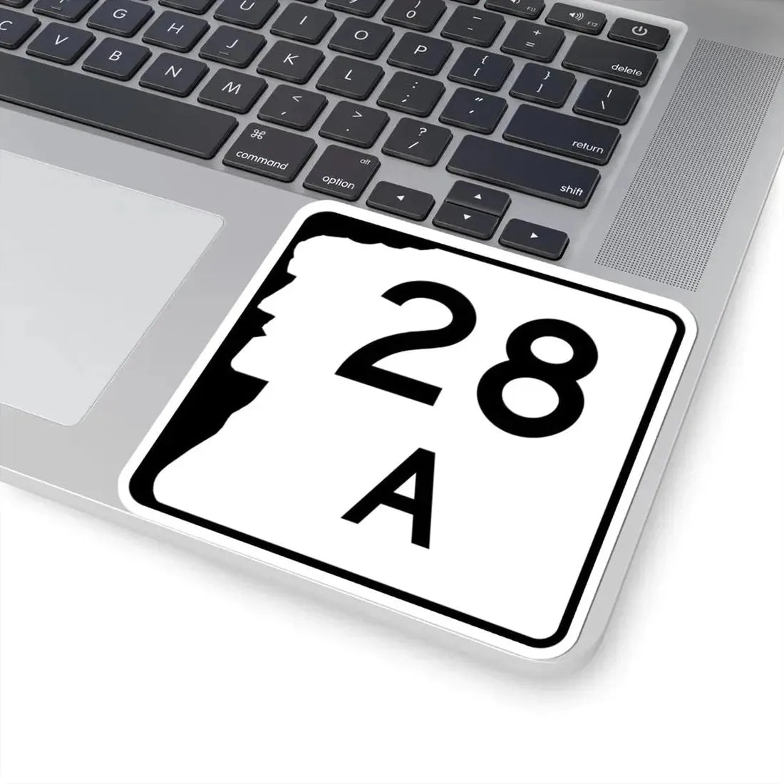 NH Route 28A (New Hampshire) (Road Sign) STICKER Vinyl Kiss-Cut Decal - The Sticker Space