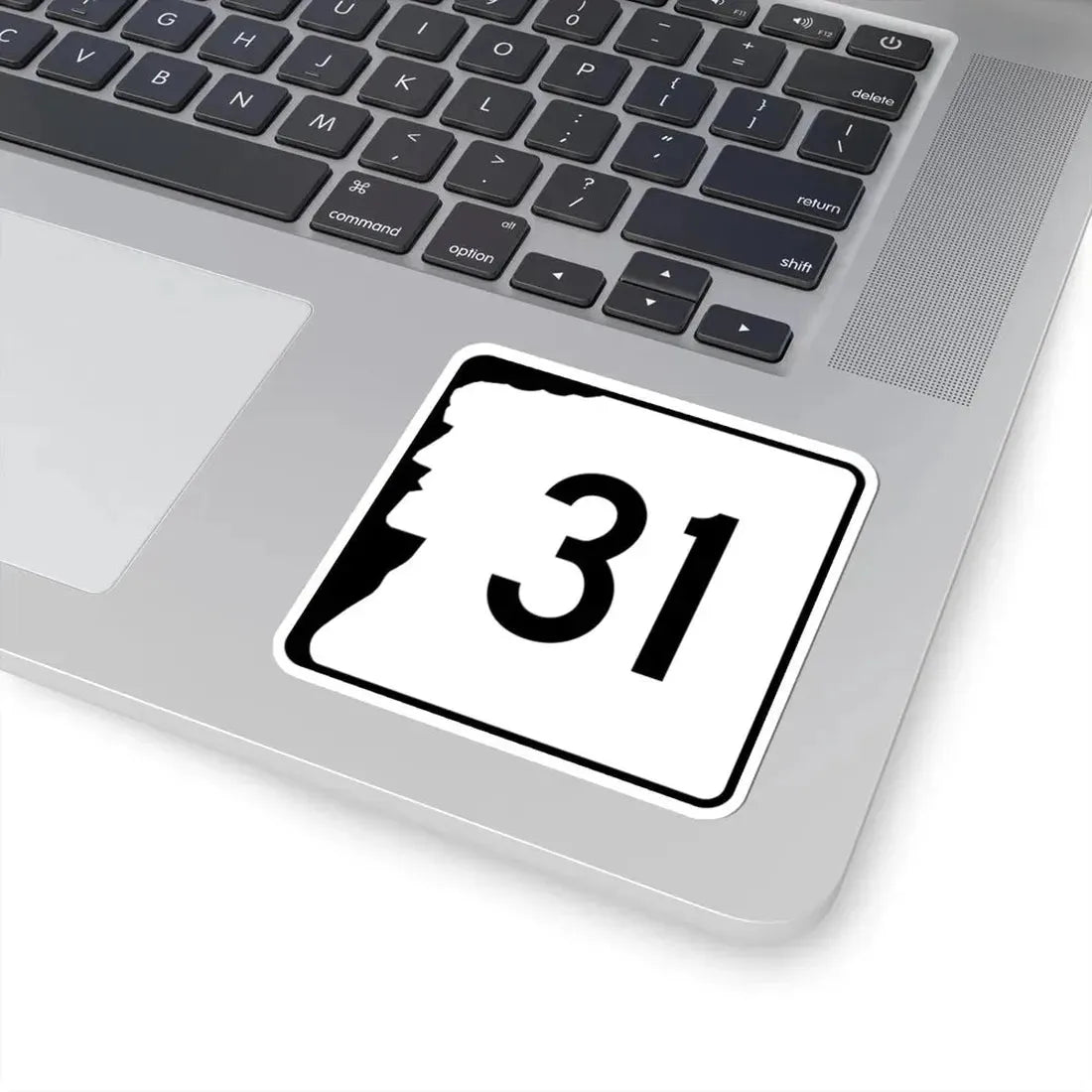 NH Route 31 (New Hampshire) (Road Sign) STICKER Vinyl Kiss-Cut Decal - The Sticker Space