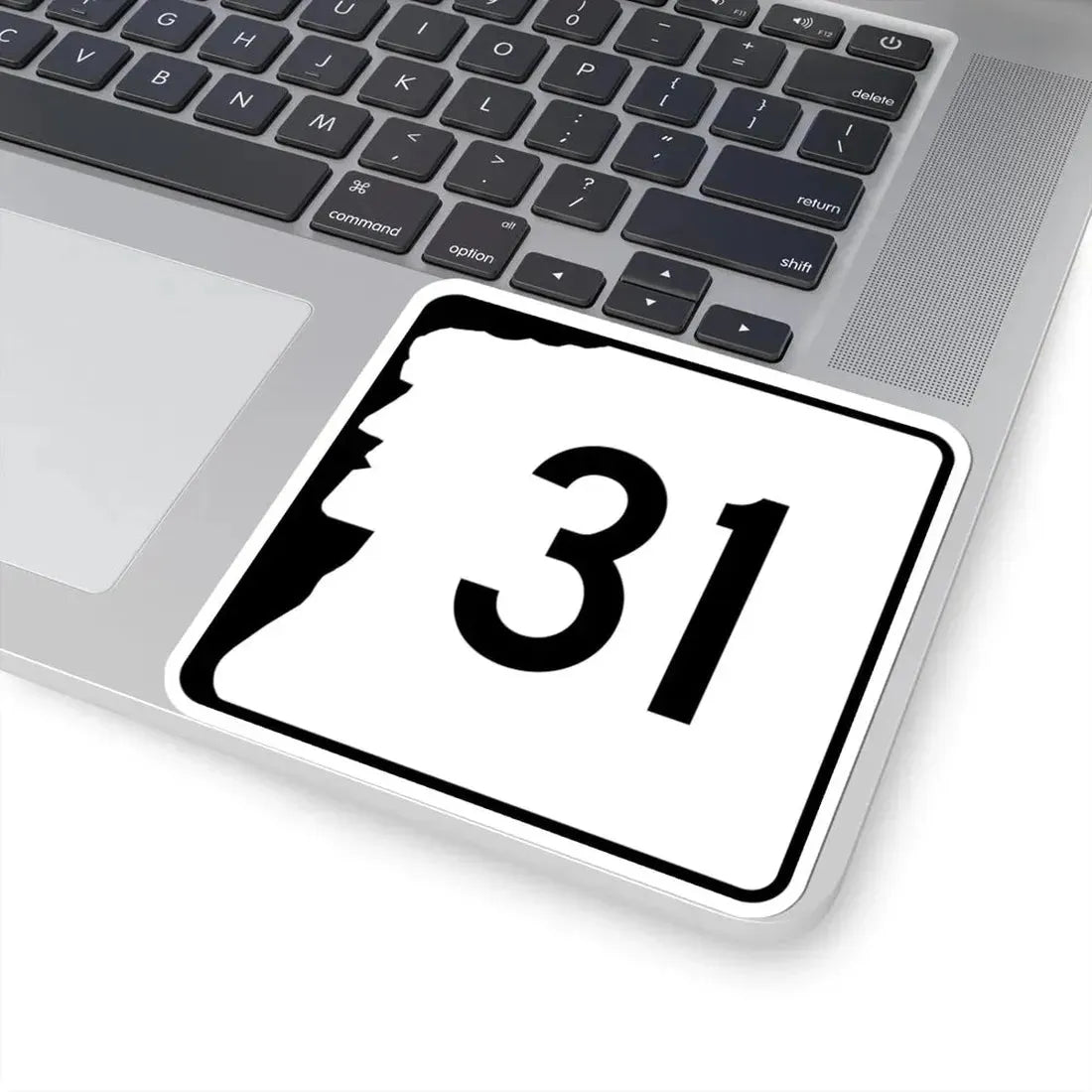 NH Route 31 (New Hampshire) (Road Sign) STICKER Vinyl Kiss-Cut Decal - The Sticker Space