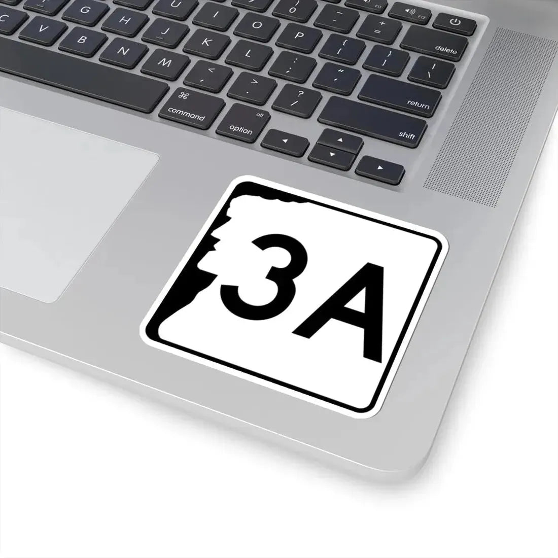 NH Route 3A (New Hampshire) (Road Sign) STICKER Vinyl Kiss-Cut Decal - The Sticker Space