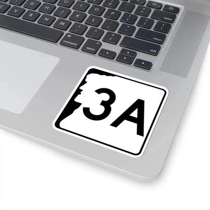 NH Route 3A (New Hampshire) (Road Sign) STICKER Vinyl Kiss-Cut Decal - The Sticker Space