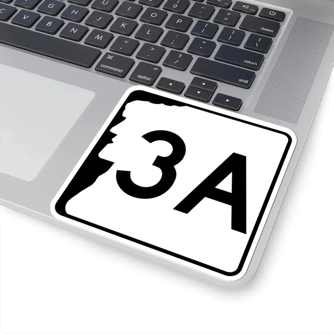 NH Route 3A (New Hampshire) (Road Sign) STICKER Vinyl Kiss-Cut Decal - The Sticker Space