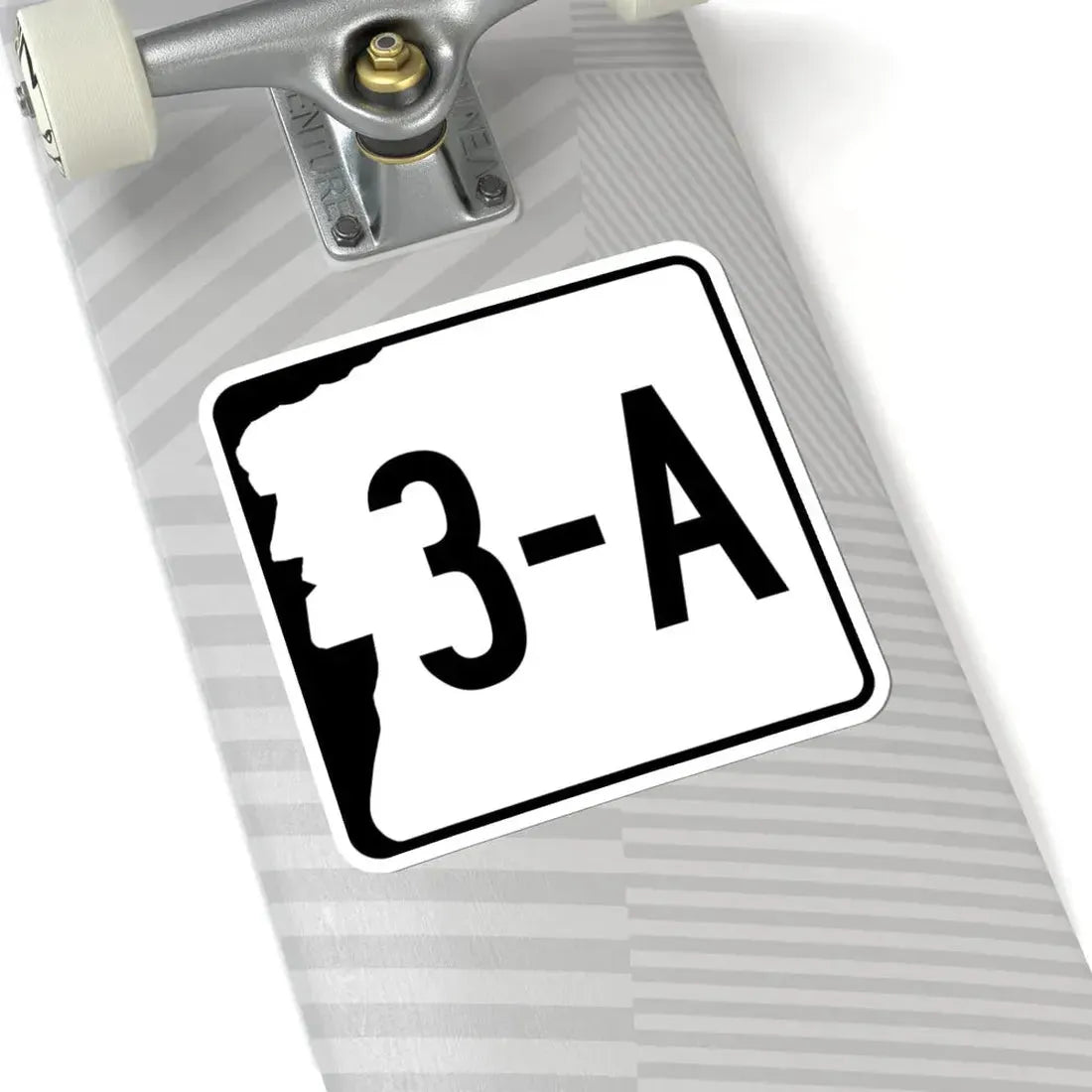 NH Route 3A variant (New Hampshire) (Road Sign) STICKER Vinyl Kiss-Cut Decal - The Sticker Space