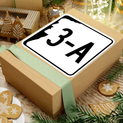 NH Route 3A variant (New Hampshire) (Road Sign) STICKER Vinyl Kiss-Cut Decal - The Sticker Space