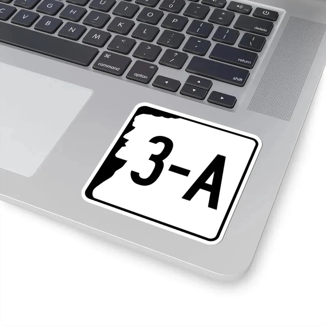 NH Route 3A variant (New Hampshire) (Road Sign) STICKER Vinyl Kiss-Cut Decal - The Sticker Space