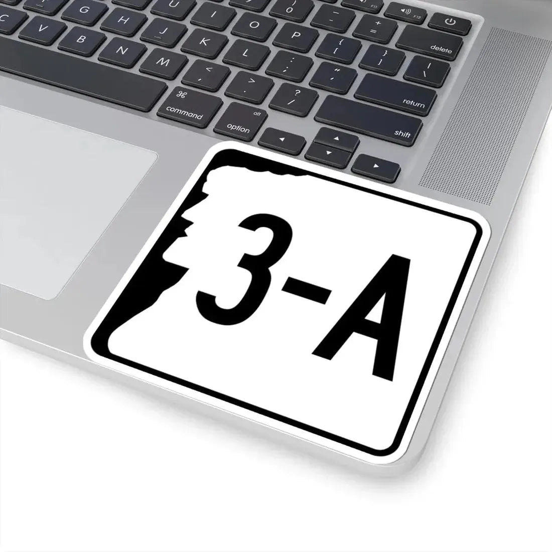 NH Route 3A variant (New Hampshire) (Road Sign) STICKER Vinyl Kiss-Cut Decal - The Sticker Space