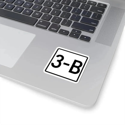 NH Route 3B 1948 (New Hampshire) (Road Sign) STICKER Vinyl Kiss-Cut Decal - The Sticker Space