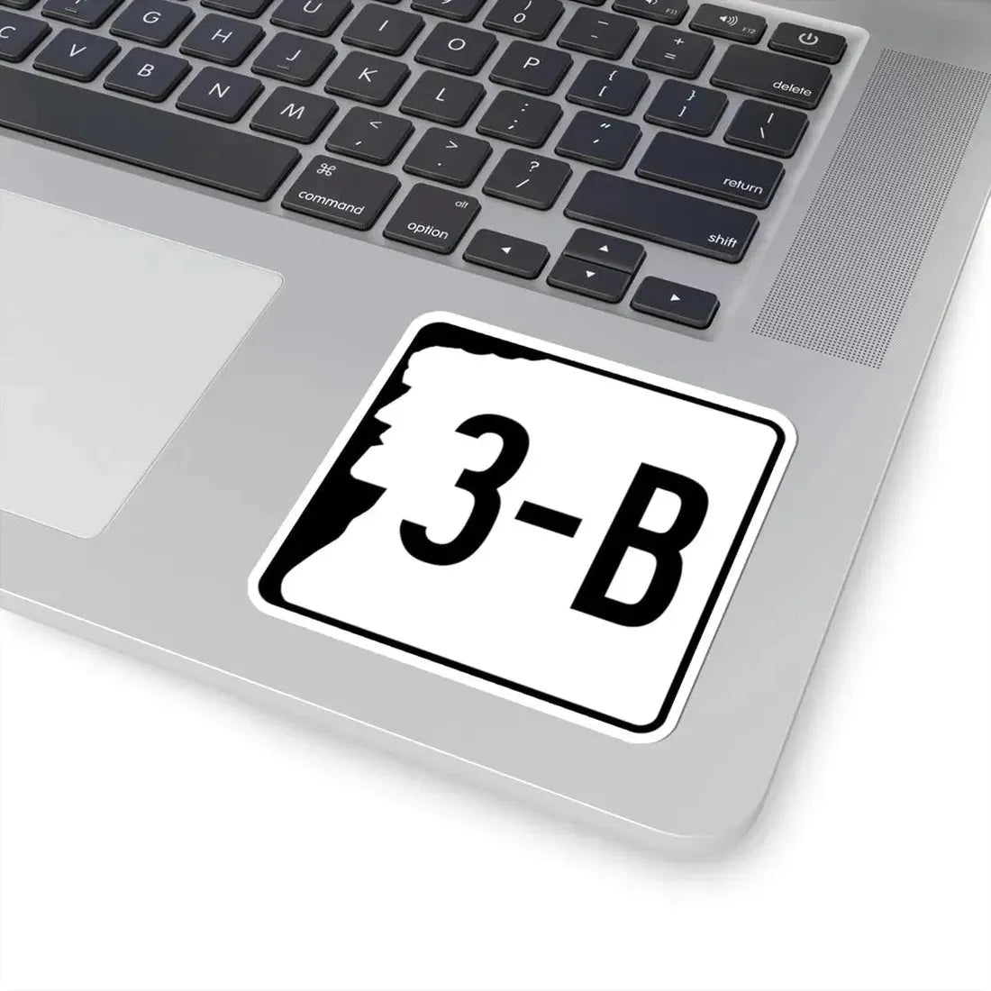 NH Route 3B (New Hampshire) (Road Sign) STICKER Vinyl Kiss-Cut Decal - The Sticker Space