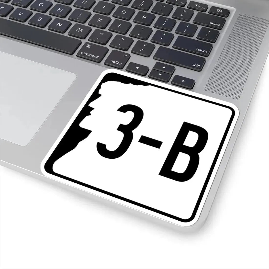 NH Route 3B (New Hampshire) (Road Sign) STICKER Vinyl Kiss-Cut Decal - The Sticker Space