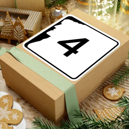 NH Route 4 (New Hampshire) (Road Sign) STICKER Vinyl Kiss-Cut Decal - The Sticker Space