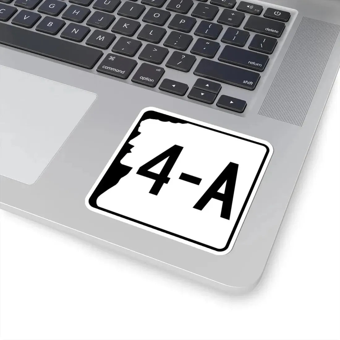 NH Route 4A variant (New Hampshire) (Road Sign) STICKER Vinyl Kiss-Cut Decal - The Sticker Space