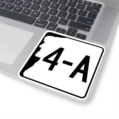 NH Route 4A variant (New Hampshire) (Road Sign) STICKER Vinyl Kiss-Cut Decal - The Sticker Space
