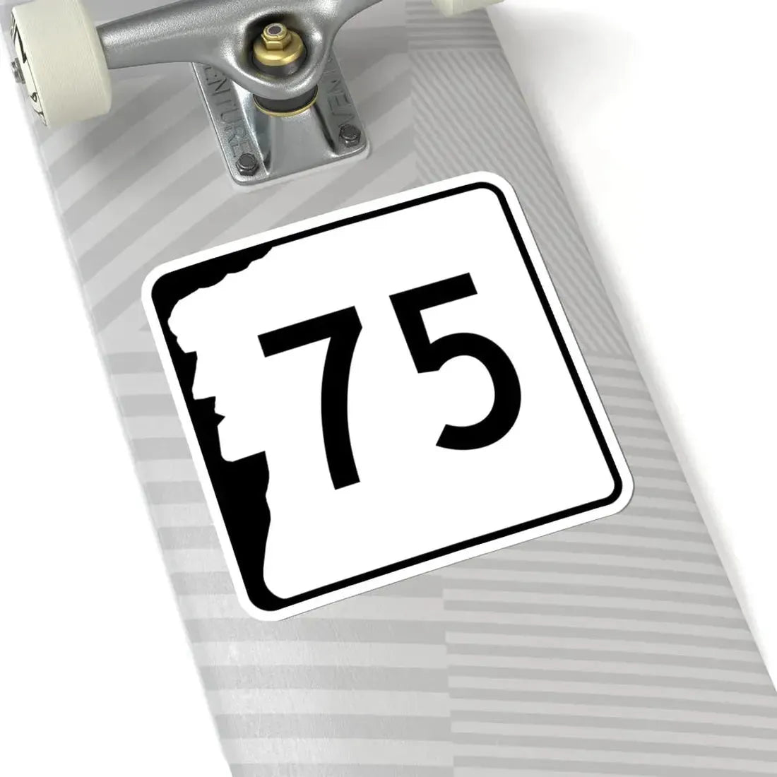 NH Route 75 (New Hampshire) (Road Sign) STICKER Vinyl Kiss-Cut Decal - The Sticker Space