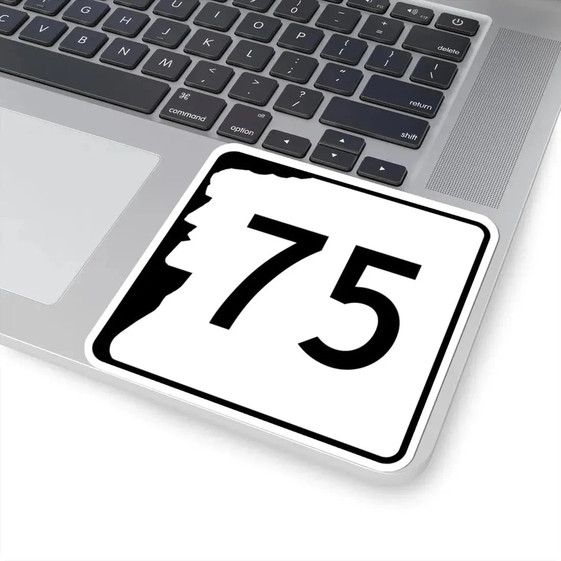 NH Route 75 (New Hampshire) (Road Sign) STICKER Vinyl Kiss-Cut Decal - The Sticker Space
