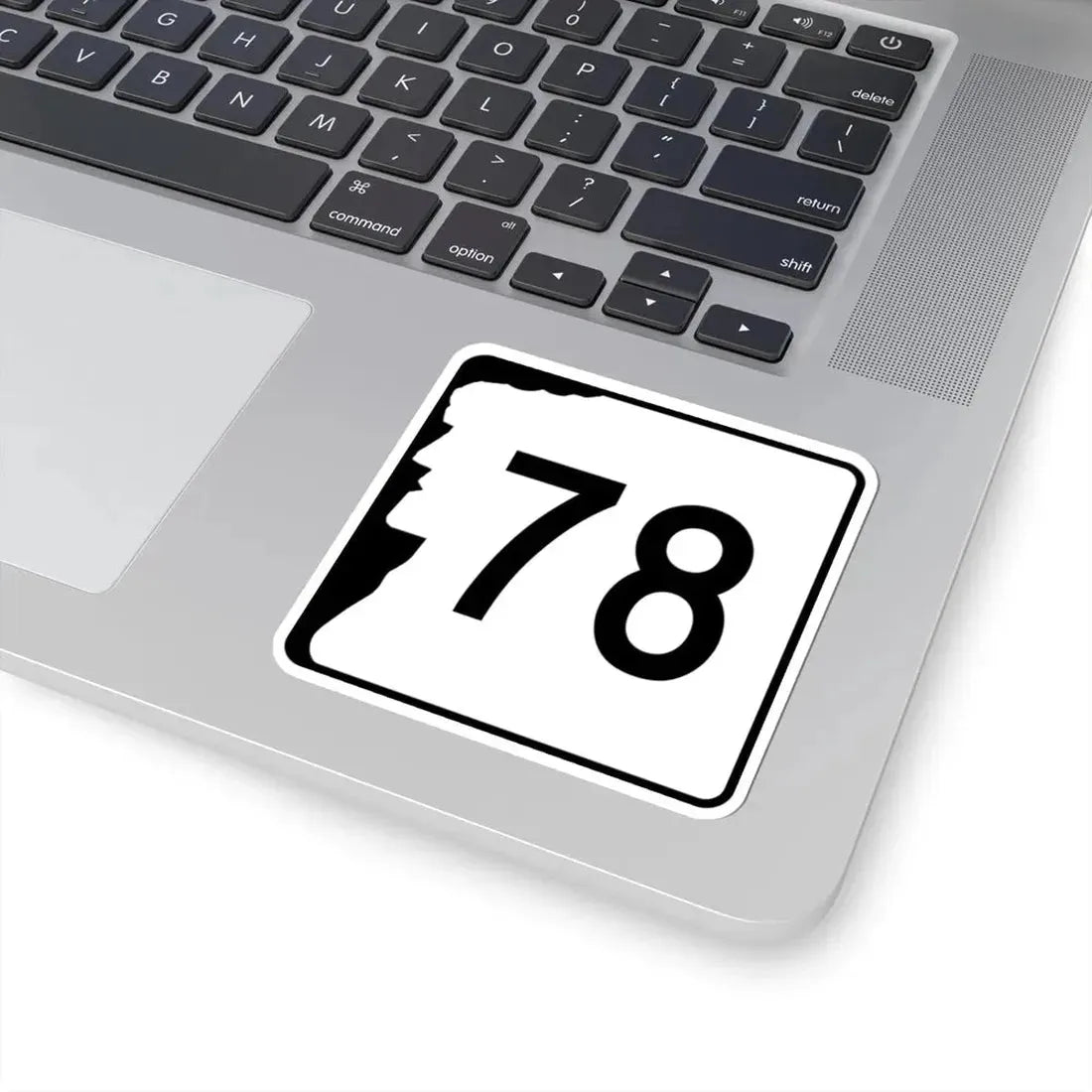 NH Route 78 (New Hampshire) (Road Sign) STICKER Vinyl Kiss-Cut Decal - The Sticker Space